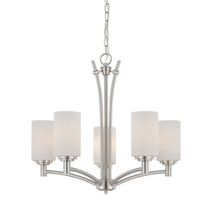 ELK Home - 190041217 - Five Light Chandelier - Pittman - Brushed Nickel