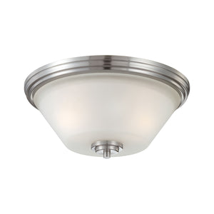 ELK Home - 190071217 - Two Light Flush Mount - Pittman - Brushed Nickel