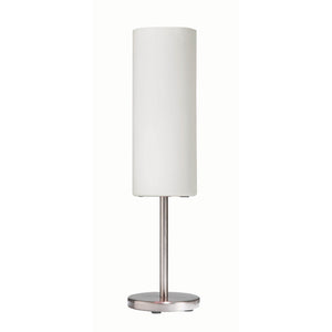 Dainolite Ltd - 83205-SC-WH - One Light Table Lamp - Paza - White