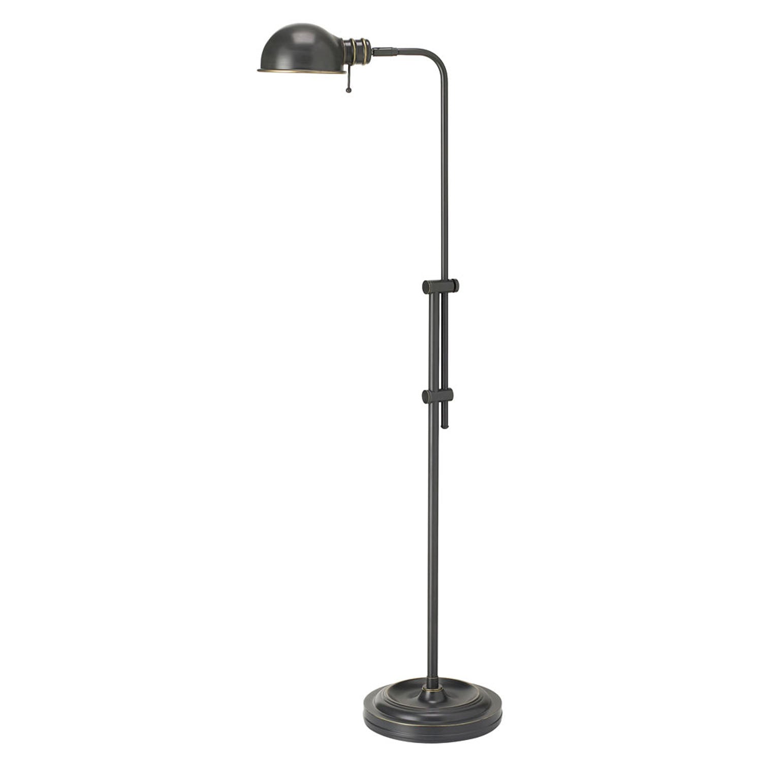 Dainolite Ltd - DM1958F-OBB - One Light Floor Lamp - Fedora - Oil Brushed Bronze