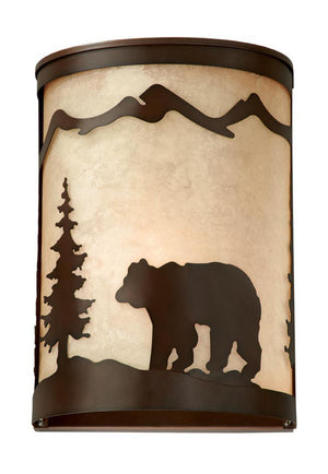 Vaxcel - WS55708BBZ - One Light Wall Sconce - Bozeman - Burnished Bronze