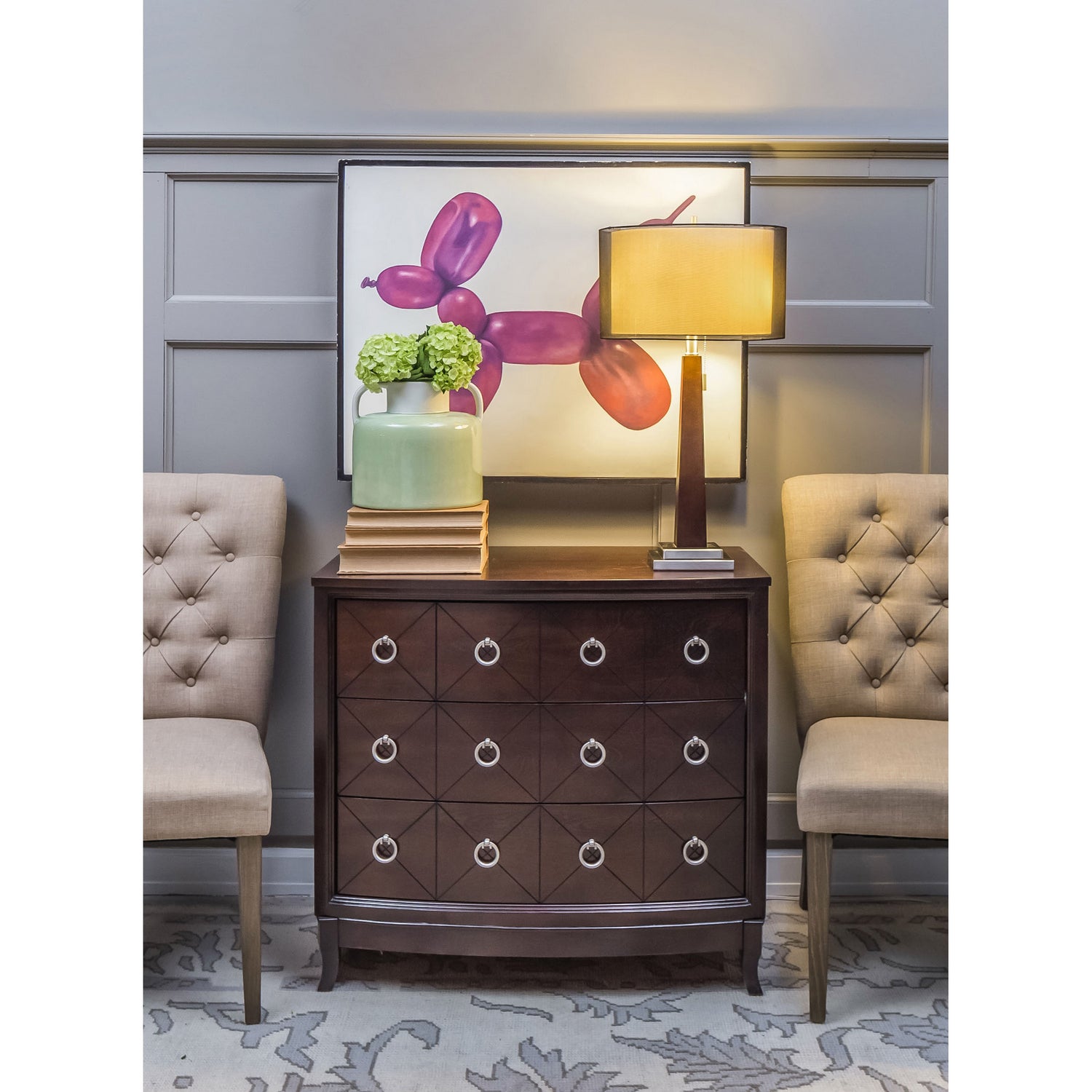 ELK Home - 99558 - Two Light Table Lamp - Jaycee - Black