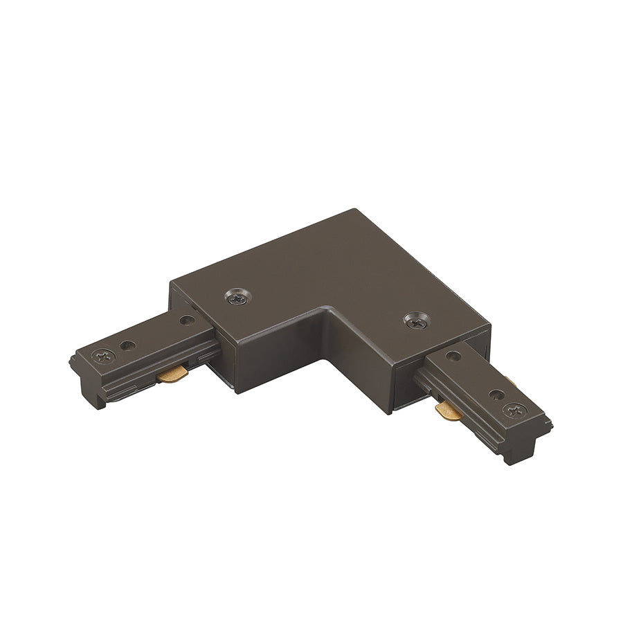 W.A.C. Lighting - HL-LEFT-DB - Track Connector - H Track - Dark Bronze