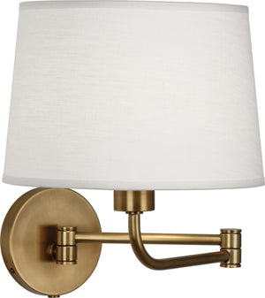 Robert Abbey - 464 - One Light Wall Swinger - Koleman - Aged Brass