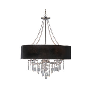 Golden - 8981-5 GRM - Five Light Chandelier - Echelon GRM - Chrome