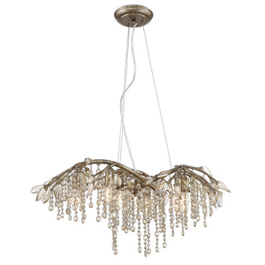 Golden - 9903-6 MG - Six Light Chandelier - Autumn Twilight MG - Mystic Gold