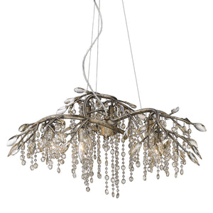 Golden - 9903-6 MG - Six Light Chandelier - Autumn Twilight MG - Mystic Gold