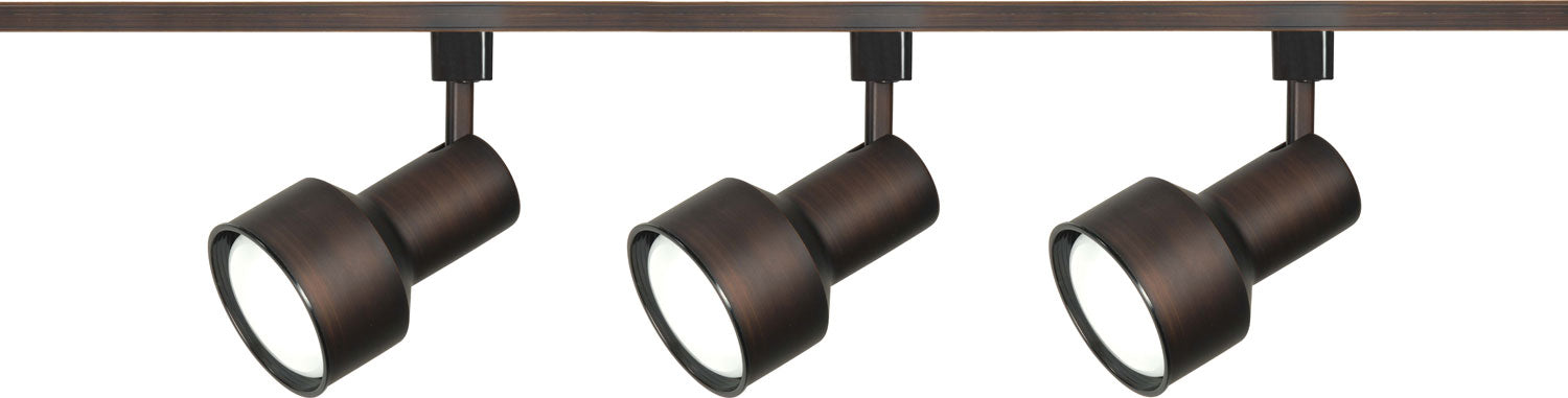 Nuvo Lighting - TK361 - Three Light Track Kit - Track Lighting Kits - Russet Bronze