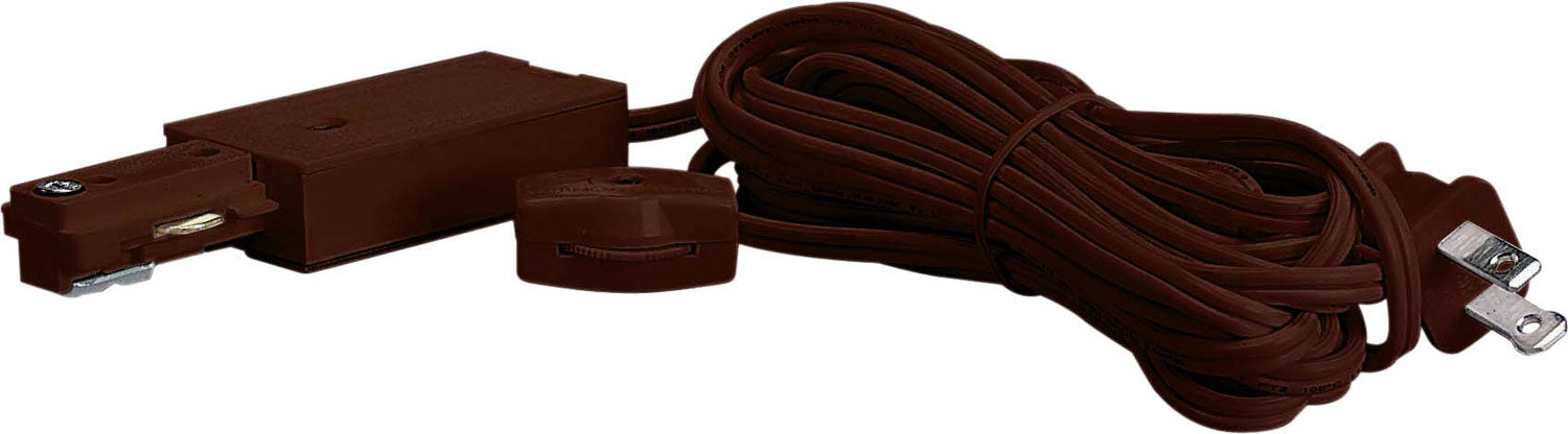 Nuvo Lighting - TP201 - Live End Cord Kit - Live End Cord Kit - Brown