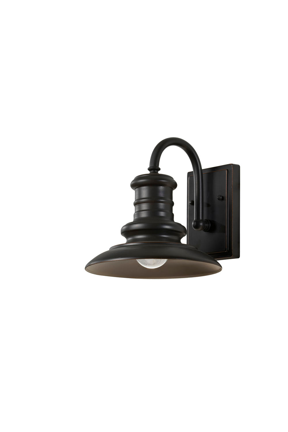 Generation Lighting. - OL8600RSZ - One Light Outdoor Wall Lantern - Redding Station - Restoration Bronze