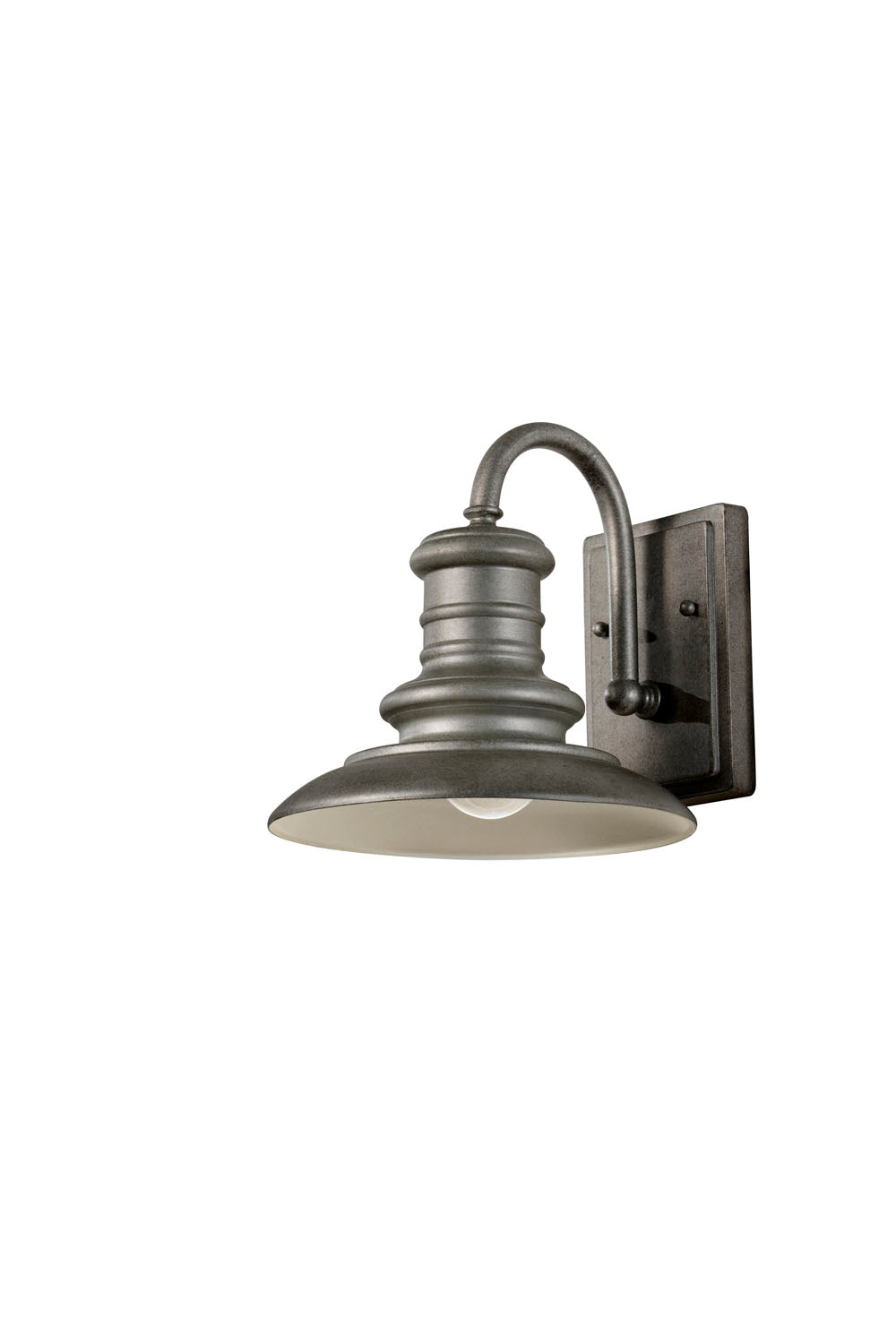 Generation Lighting. - OL8600TRD - One Light Outdoor Wall Lantern - Redding Station - Tarnished Silver