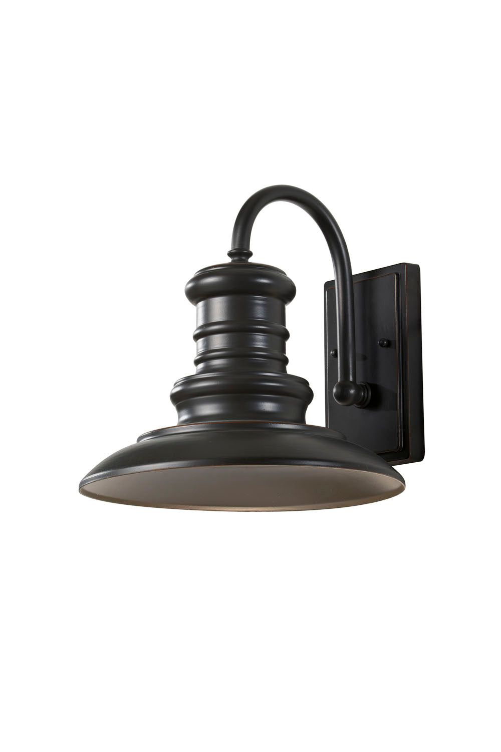 Generation Lighting. - OL8601RSZ - One Light Outdoor Wall Lantern - Redding Station - Restoration Bronze