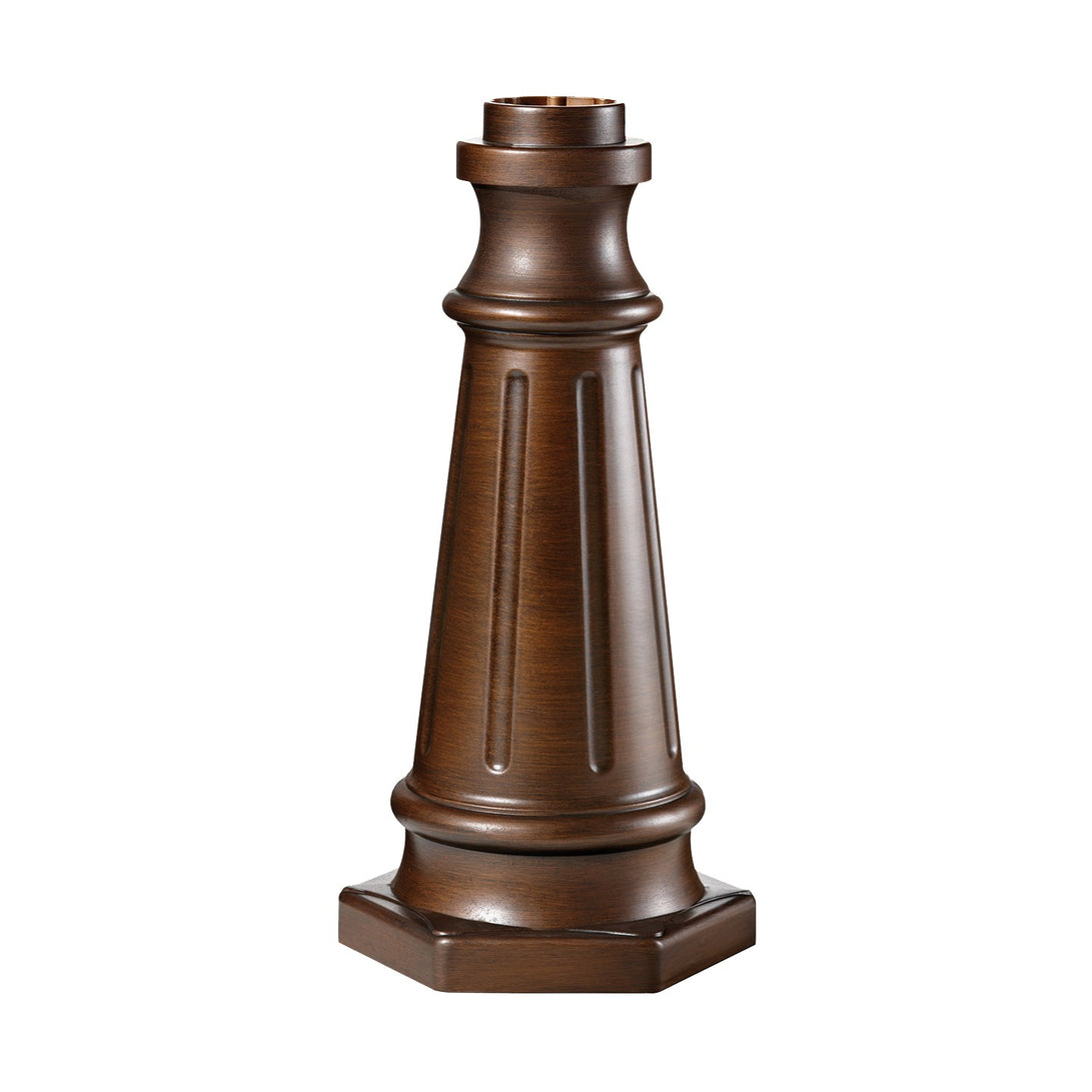 Generation Lighting - POSTBASE HTBZ - Postbase - Outdoor Post Base - Heritage Bronze
