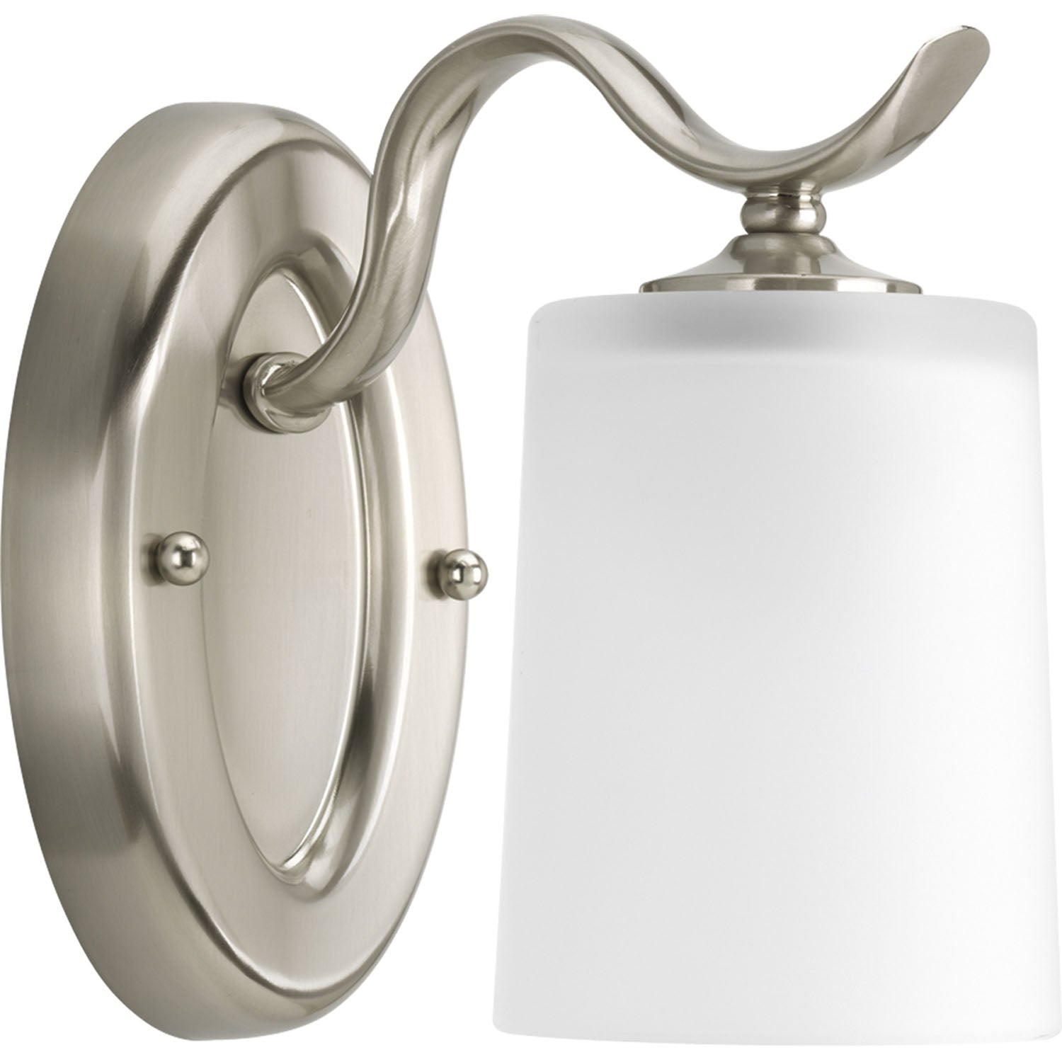 Progress Lighting - P2018-09 - One Light Bath - Inspire - Brushed Nickel