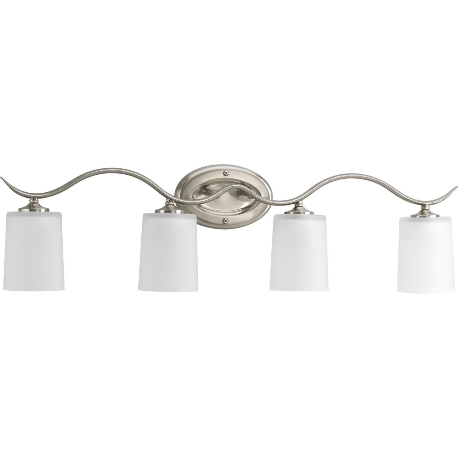 Progress Lighting - P2021-09 - Four Light Bath - Inspire - Brushed Nickel