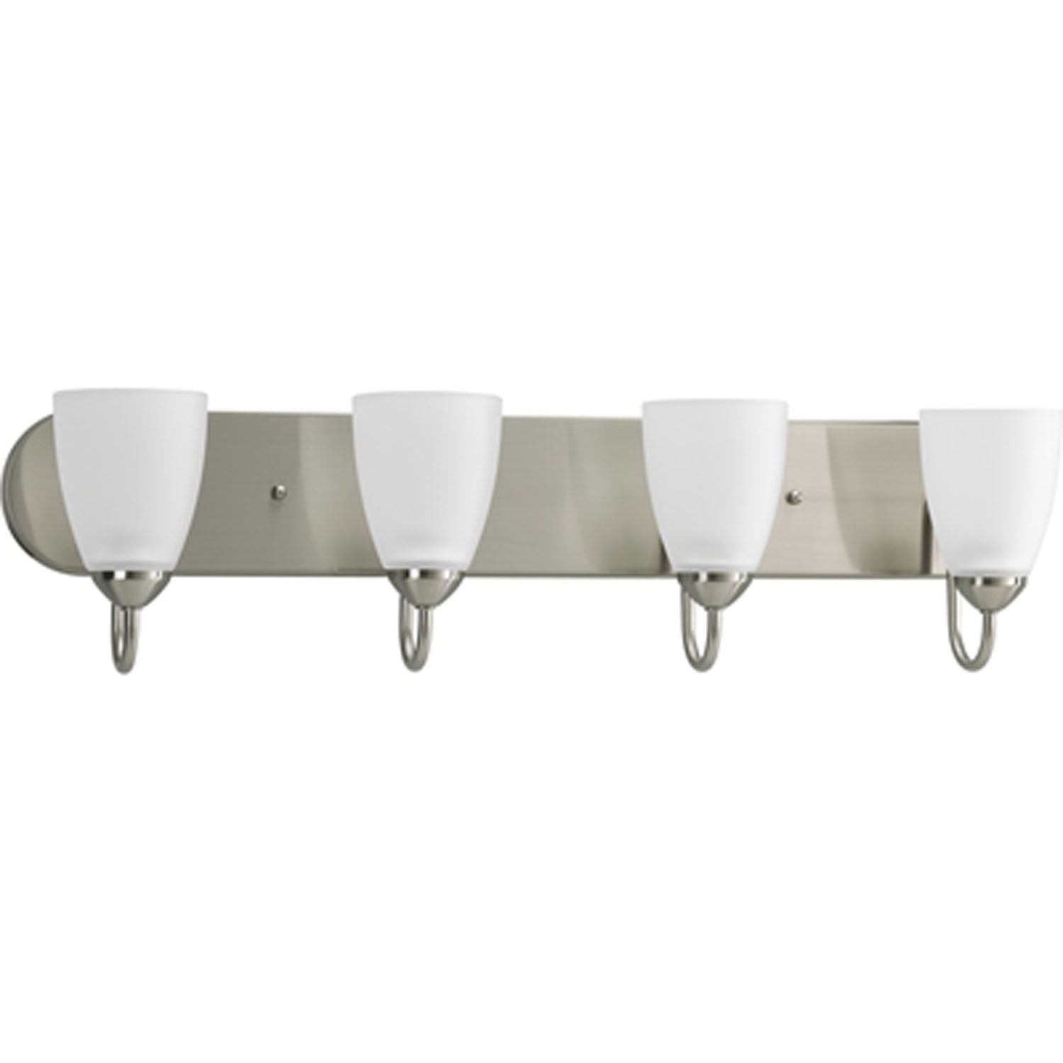 Progress Lighting - P2709-09 - Four Light Bath - Gather - Brushed Nickel