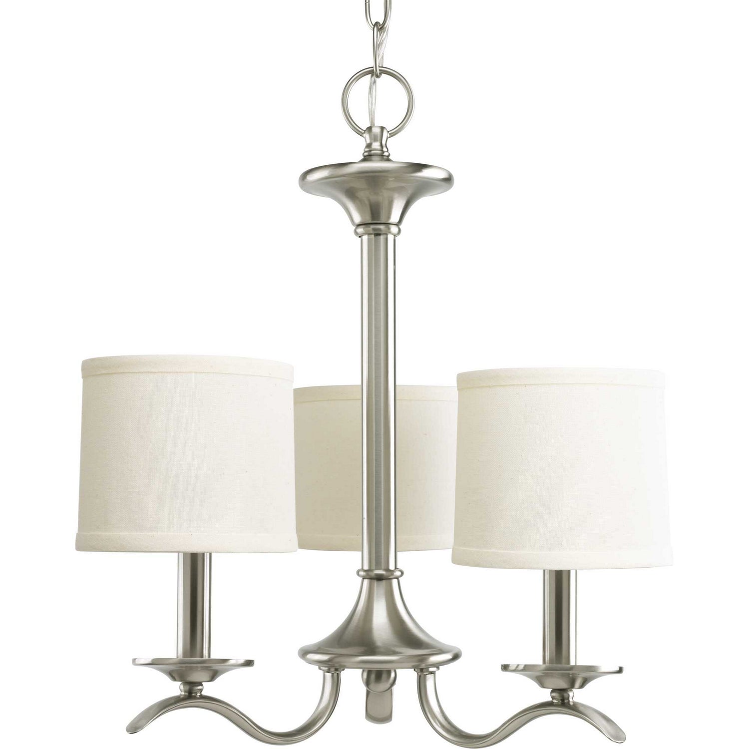 Progress Lighting - P4632-09 - Three Light Chandelier - Inspire - Brushed Nickel