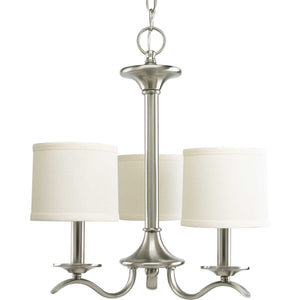 Progress Lighting - P4632-09 - Three Light Chandelier - Inspire - Brushed Nickel