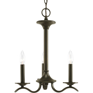 Progress Lighting - P4632-20 - Three Light Chandelier - Inspire - Antique Bronze