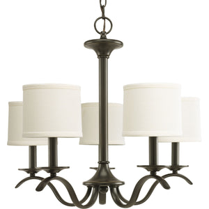 Progress Lighting - P4635-20 - Five Light Chandelier - Inspire - Antique Bronze