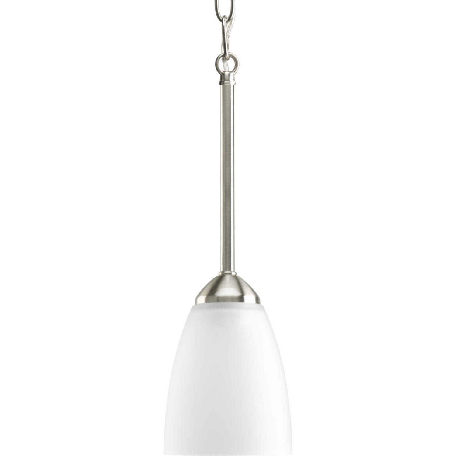 Progress Lighting - P5113-09 - One Light Mini Pendant - Gather - Brushed Nickel