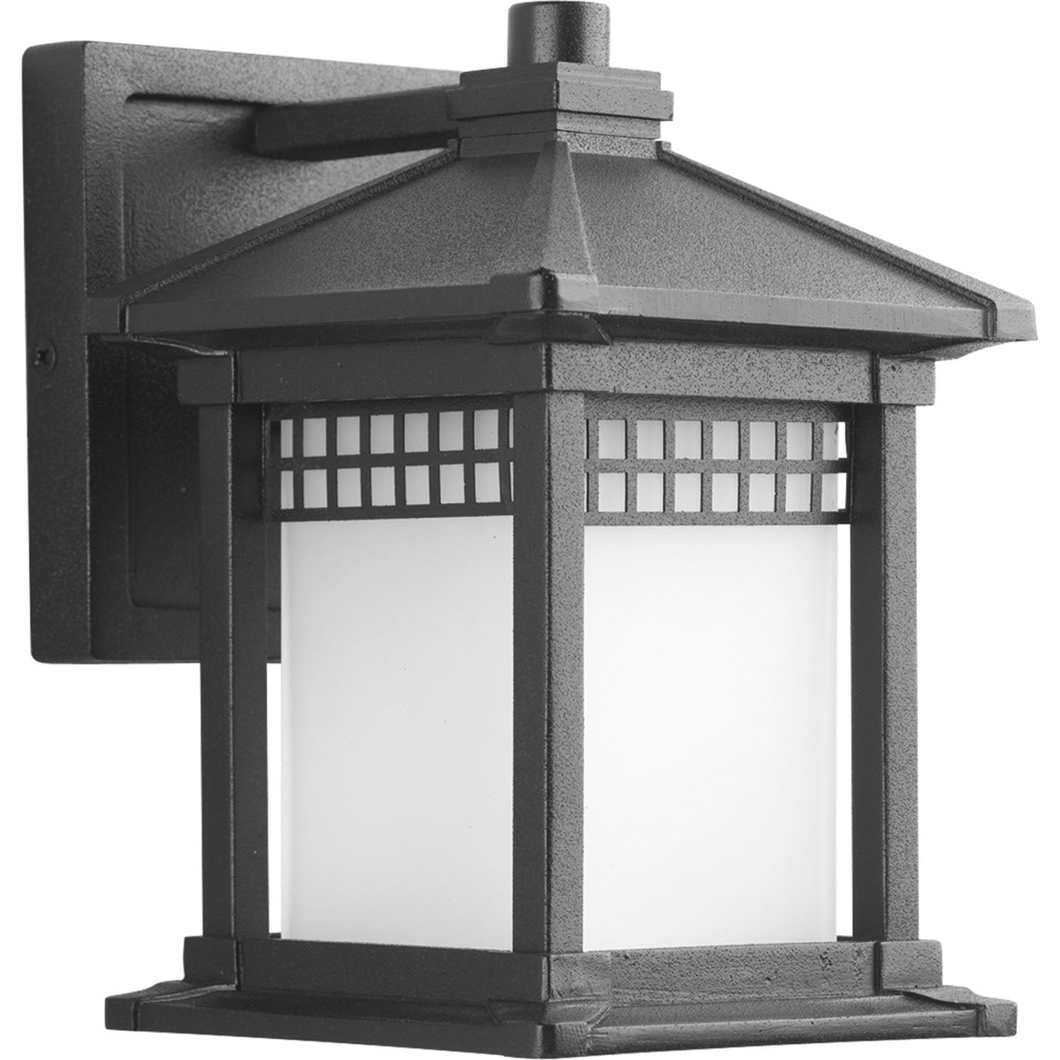 Progress Lighting - P6000-31 - One Light Wall Lantern - Merit - Black