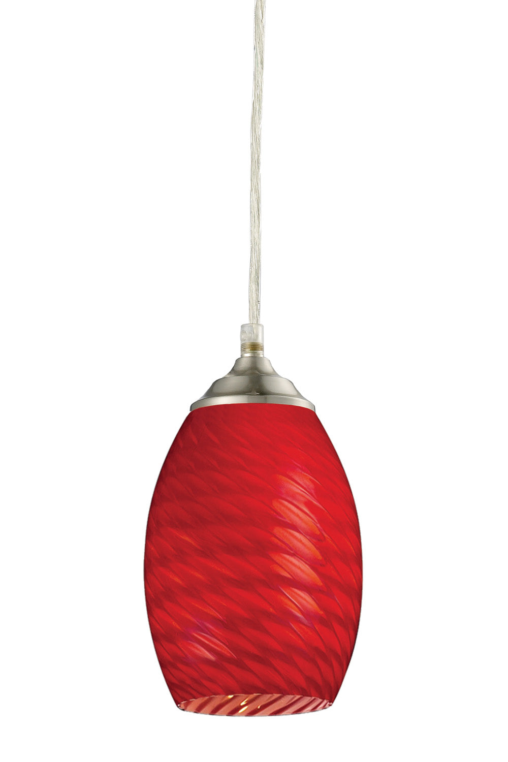 Z-Lite - 131R-BN - One Light Pendant - Jazz - Brushed Nickel