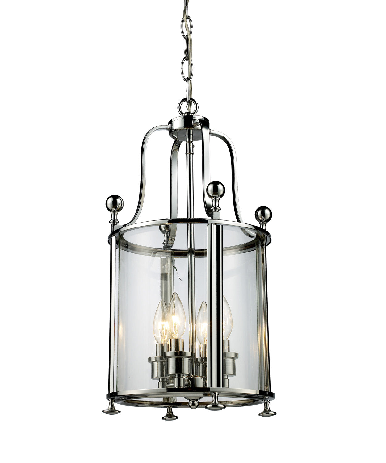 Z-Lite - 134-4 - Four Light Chandelier - Wyndham - Chrome