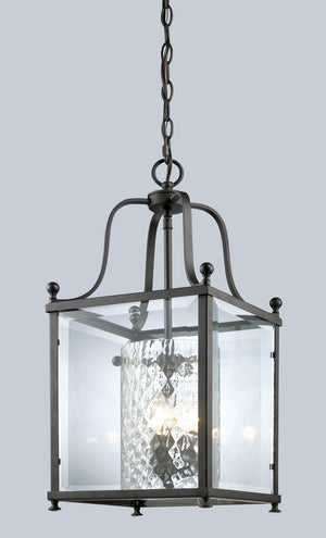 Z-Lite - 177-3M - Three Light Pendant - Fairview - Bronze