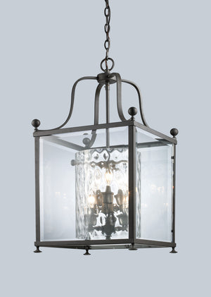 Z-Lite - 177-6 - Six Light Chandelier - Fairview - Bronze