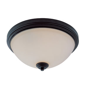 Z-Lite - 314F3-BRZ - Three Light Flush Mount - Chelsey - Bronze