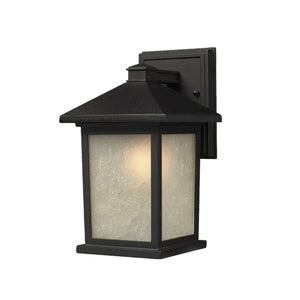 Z-Lite - 507S-BK - One Light Outdoor Wall Mount - Holbrook - Black