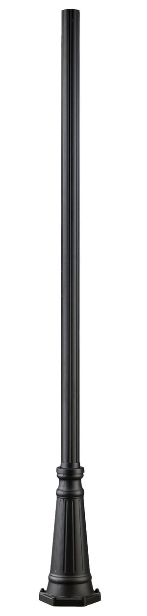 Z-Lite - 519P-BK - Light Outdoor Posts - Hardware - Outdoor Post - Black