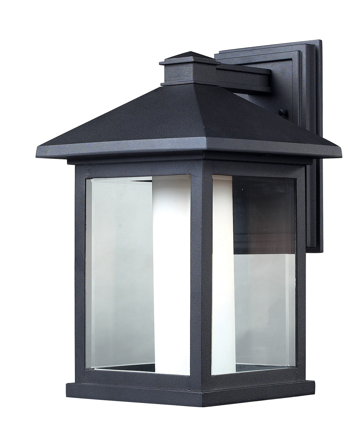 Z-Lite - 523B - One Light Outdoor Wall Mount - Mesa - Black