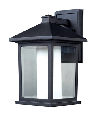 Z-Lite - 523M - One Light Outdoor Wall Light - Mesa - Black