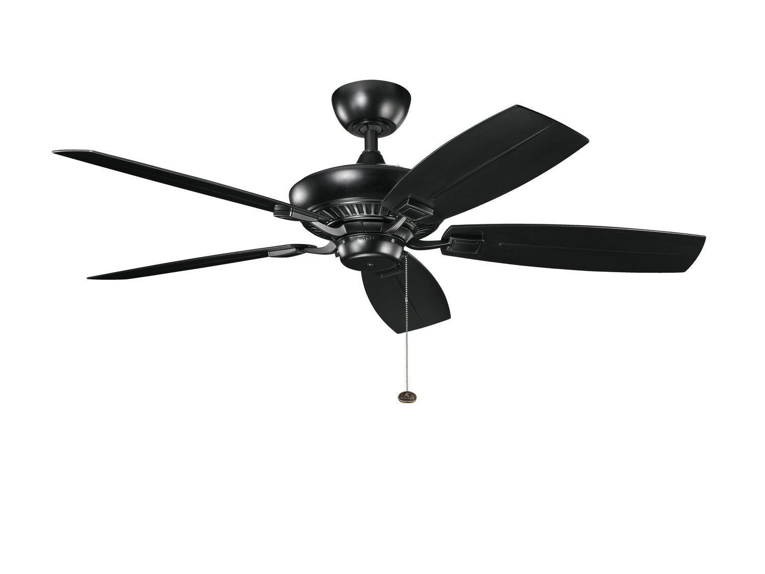 Kichler - 310192SBK - 52"Ceiling Fan - Canfield Patio - Satin Black