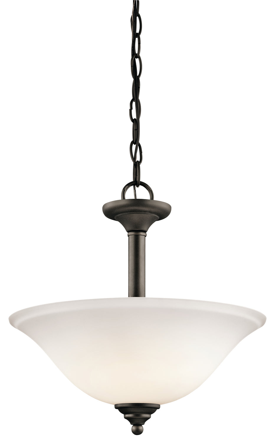 Kichler - 3694OZW - Two Light Pendant/Semi Flush Mount - Armida - Olde Bronze