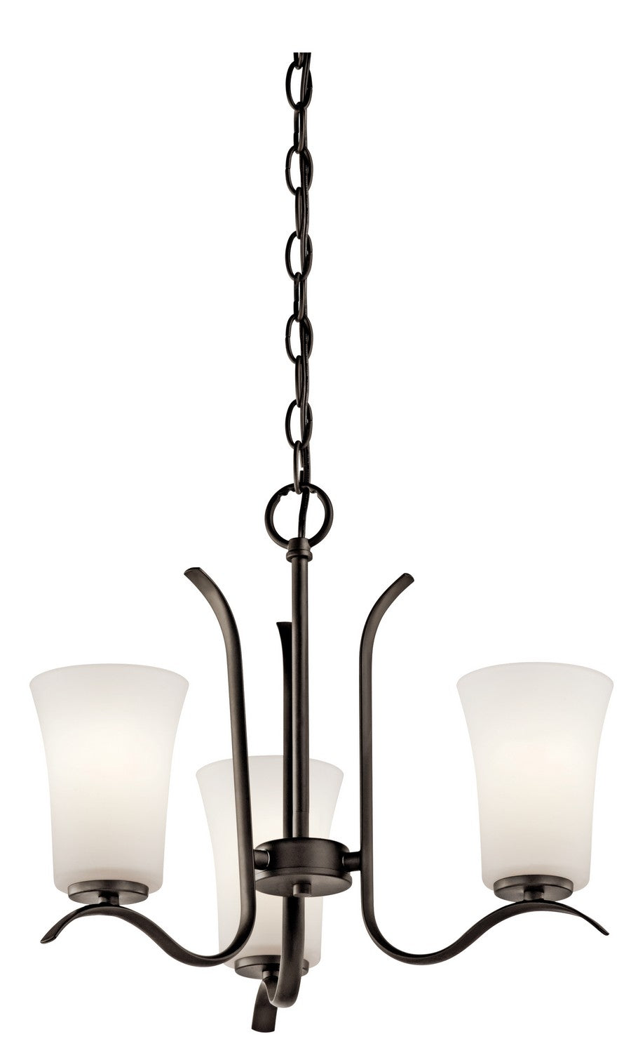 Kichler - 43073OZ - Three Light Mini Chandelier - Armida - Olde Bronze