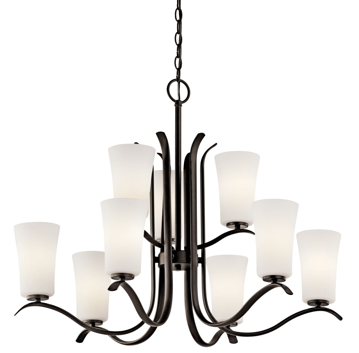 Kichler - 43075OZ - Nine Light Chandelier - Armida - Olde Bronze