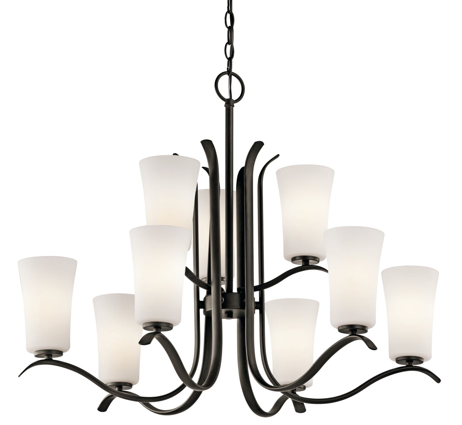 Kichler - 43075OZ - Nine Light Chandelier - Armida - Olde Bronze