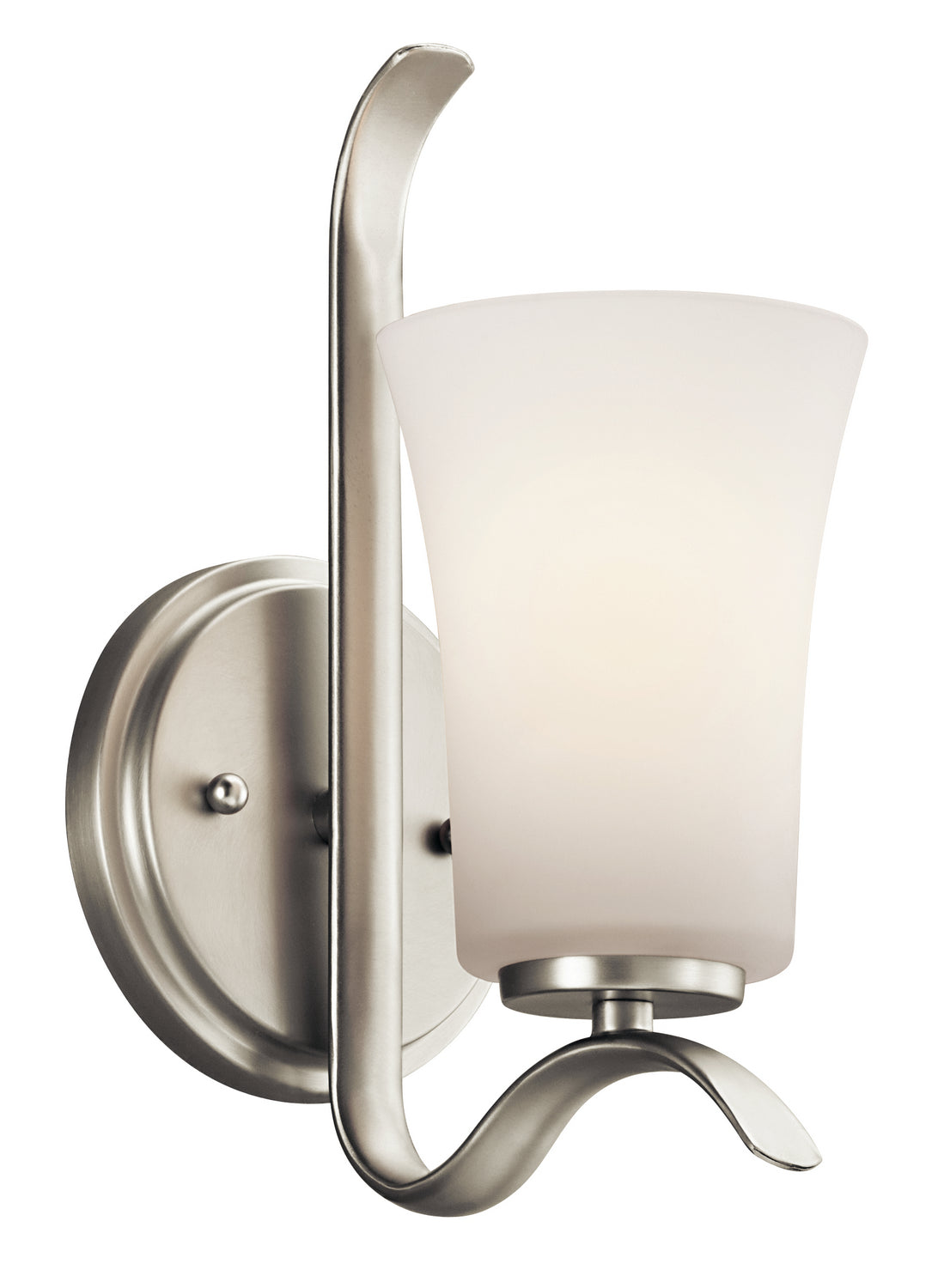 Kichler - 45374NI - One Light Wall Sconce - Armida - Brushed Nickel