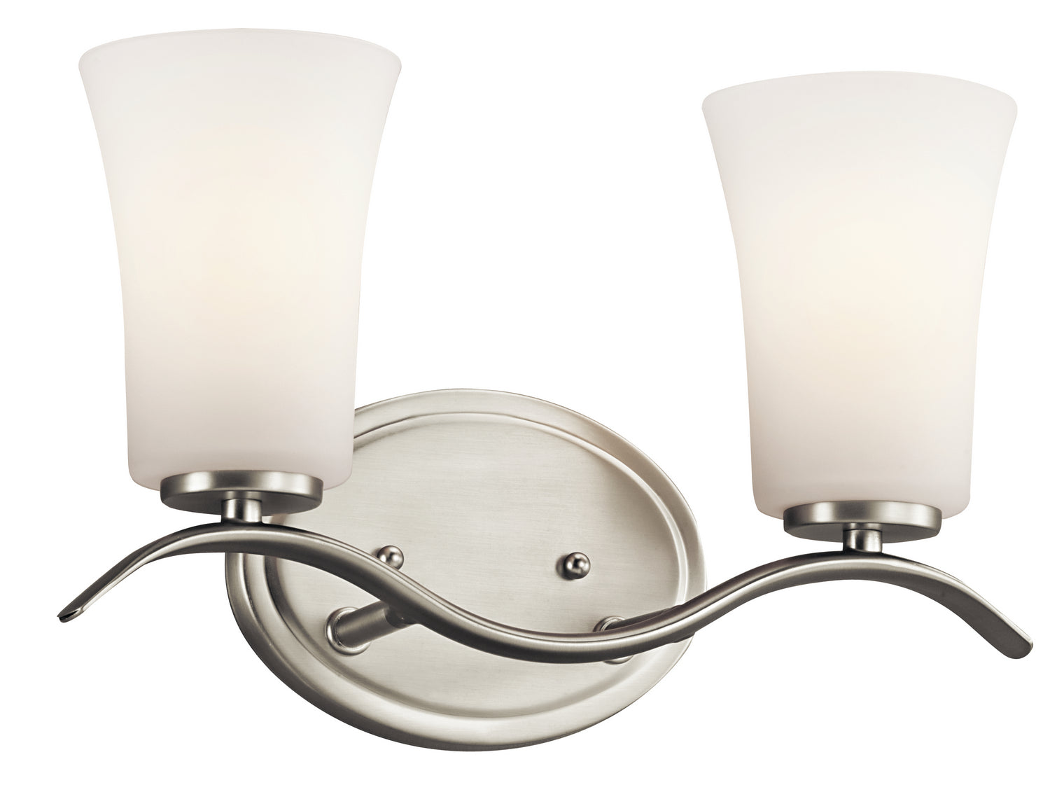 Kichler - 45375NI - Two Light Bath - Armida - Brushed Nickel