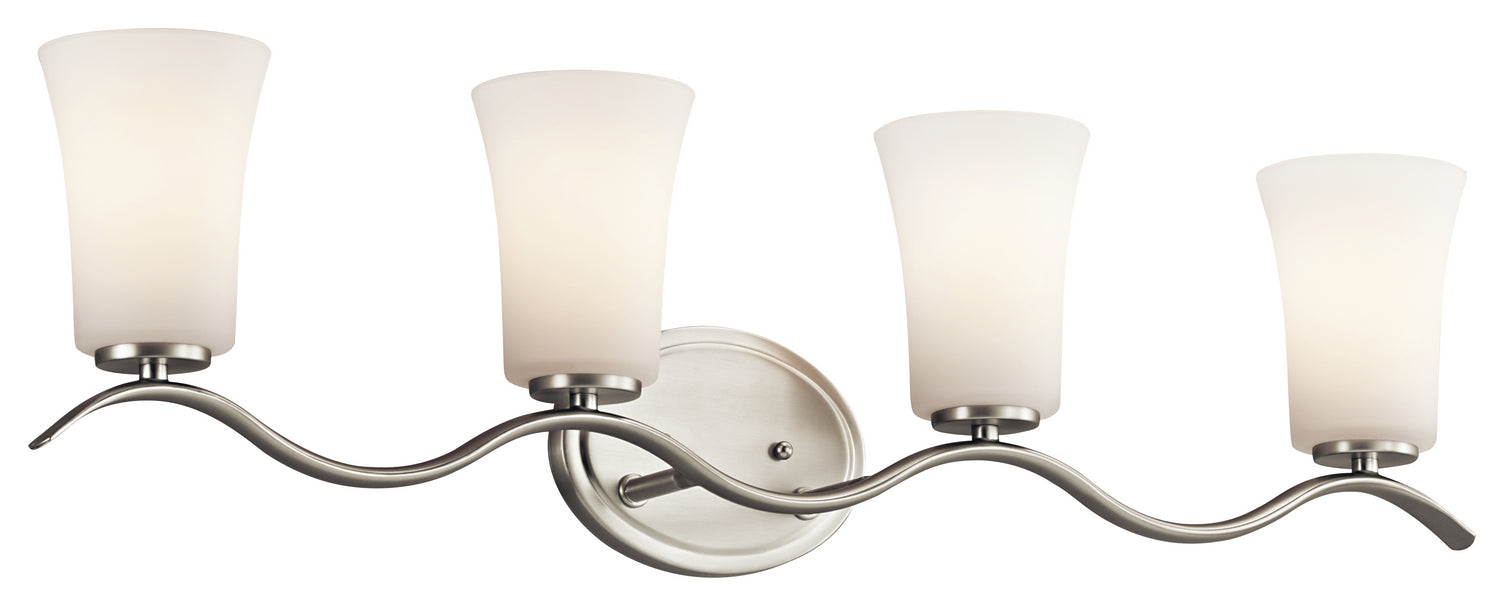 Kichler - 45377NI - Four Light Bath - Armida - Brushed Nickel