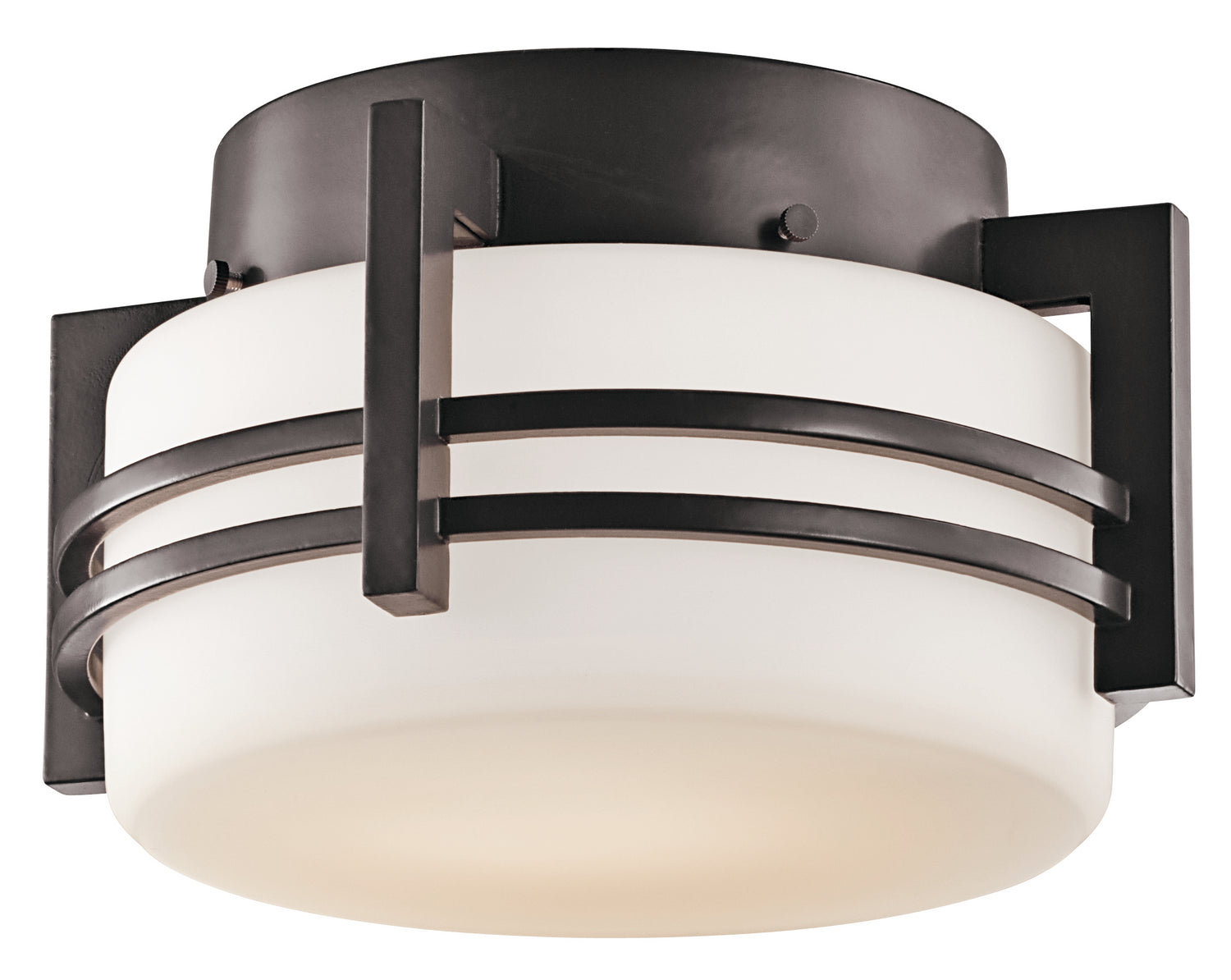 Kichler - 9557AZ - One Light Outdoor Ceiling Mount - Pacific Edge - Architectural Bronze