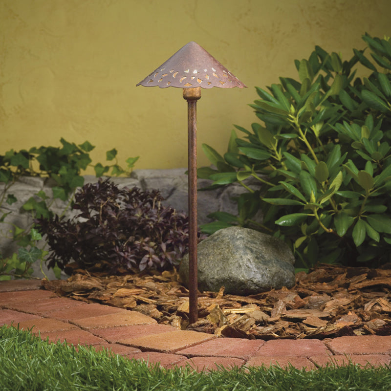 Kichler - 15471TZT - One Light Hammered Roof - Textured Tannery Bronze