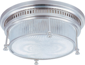 Maxim - 25000CLSN - Two Light Flush Mount - Hi-Bay - Satin Nickel