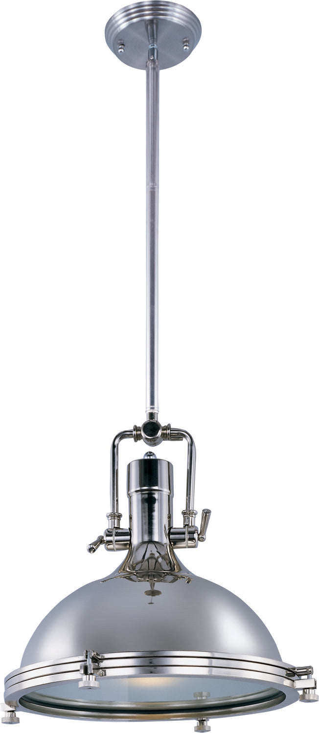 Maxim - 25109FTPN - One Light Pendant - Hi-Bay - Polished Nickel