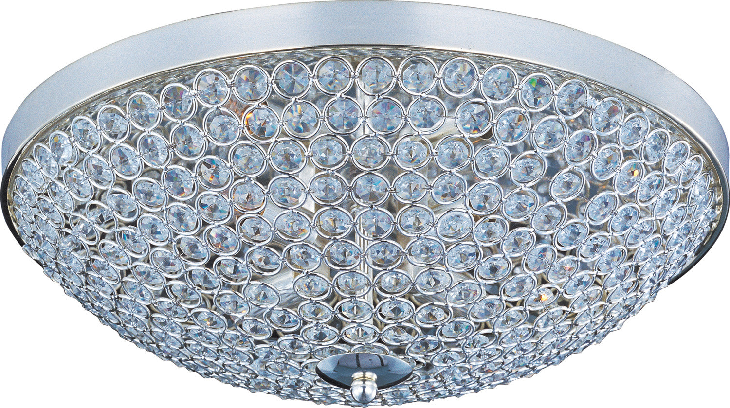 Maxim - 39871BCPS - LED Flush Mount - Glimmer - Plated Silver