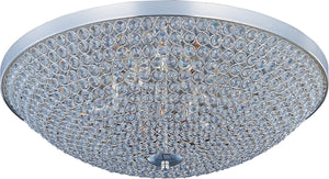 Maxim - 39872BCPS - LED Flush Mount - Glimmer - Plated Silver