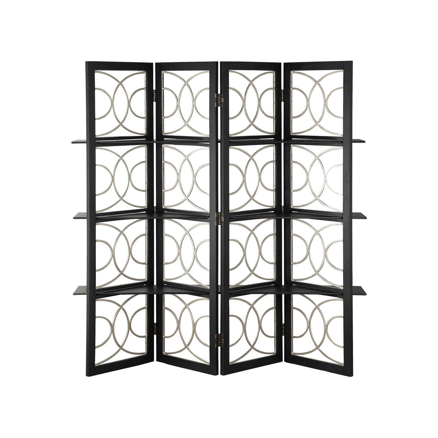 ELK Home - 47546 - 4 Panel Screen - Screen - Black